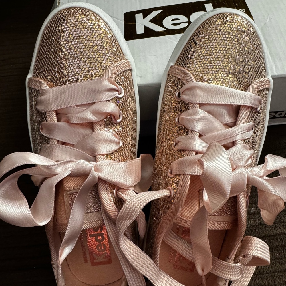 NIB Keds Kickstart Celeb RS Gold
